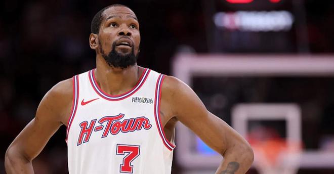 火箭杜兰特右膝伤势缺席湖人G1